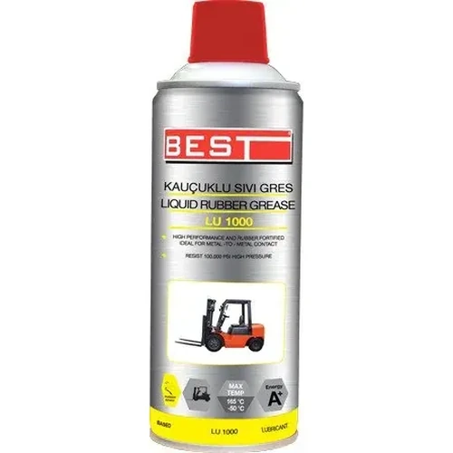 Best LU-1000 Kauçuklu Sıvı Gres Sprey 500ml