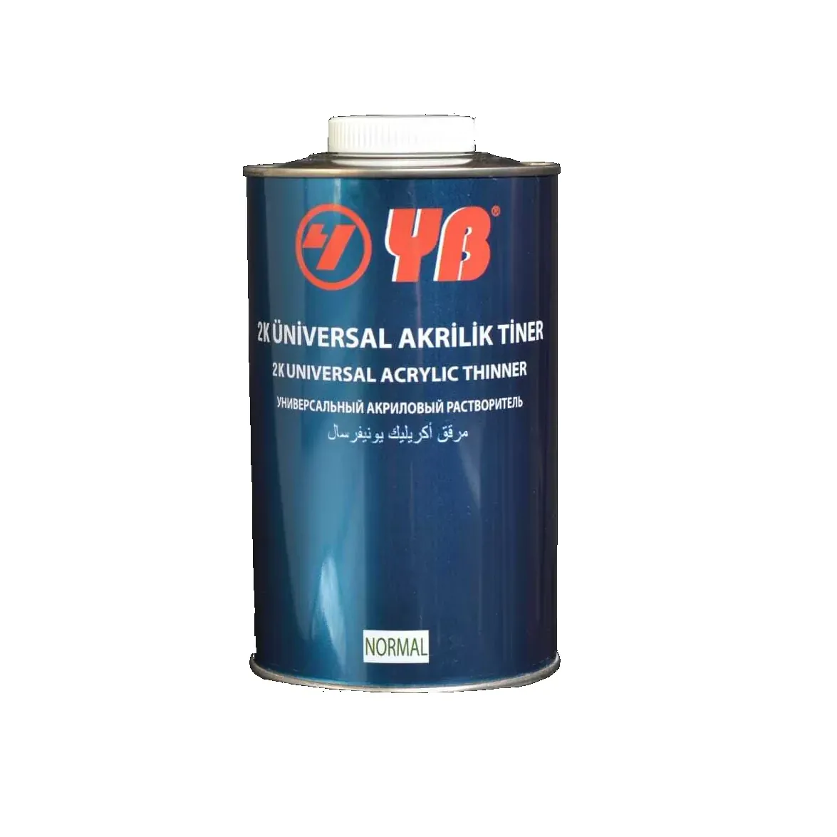 YB 2K Üniversal Akrilik Tiner Normal 3 Litre