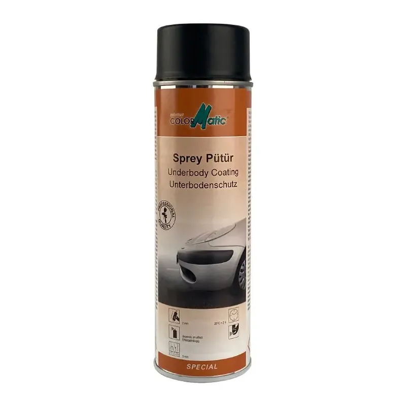 Colormatic Sprey Pütür Siyah 500 ml