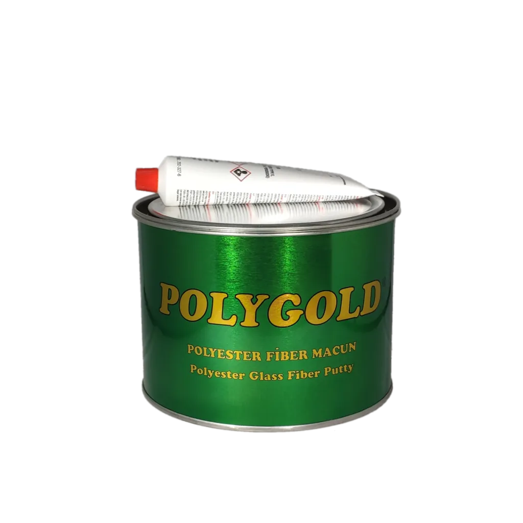 PolyGold Polyester Fiber Elyaflı Macun Yeşil 2,7 Kg