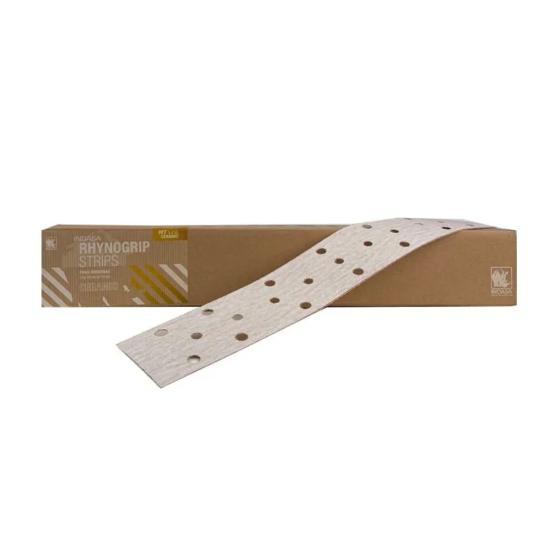 İndasa RhynoGrip Seramik Cırtlı Rende Zımpara P240 70mmx420mm