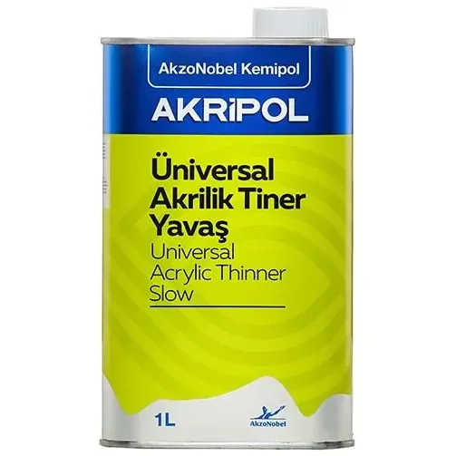 AkzoNobel Akripol Akrilik Tiner Yavaş (1/1) 1 Litre