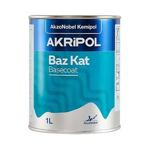AkzoNobel Akri̇pol Bazkat TOYOTA 209 SİYAH Akri̇li̇k Sonkat Oto Boyası 1 Litre