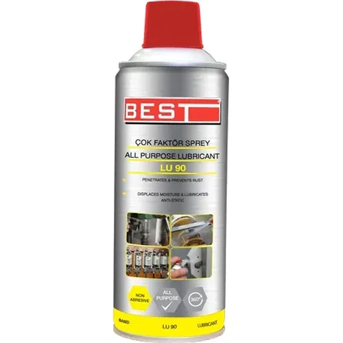 Best LU-90 Çok Faktör Yağlayıcı Sprey 400ml