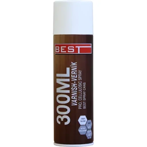 Best Light Selülozik Sprey Şeffaf Meşe Vernik 300ml