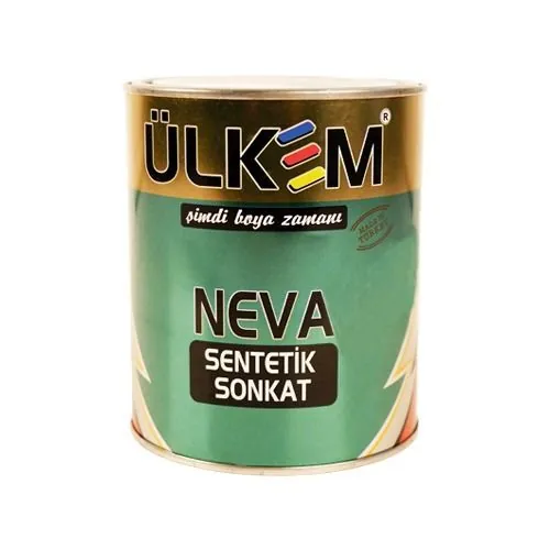 Ülkem Neva Sentetik Yağlı Boya Koyu Kahve 18 Kg