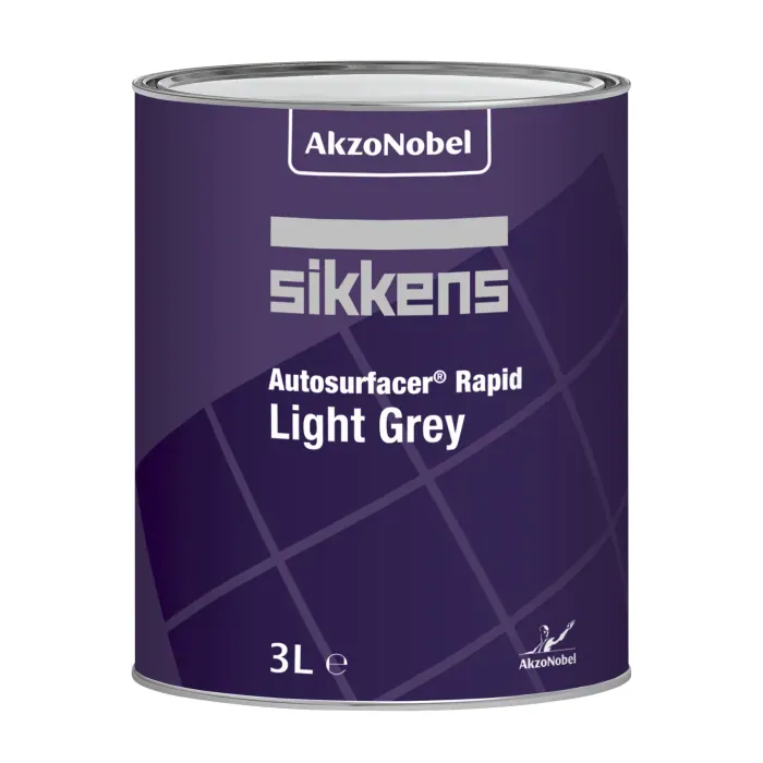 AkzoNobel Sikkens Auto Surfacer Rapid Astar Açık Gri 3 Litre