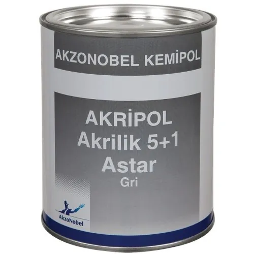 AkzoNobel Akripol 2k 5+1 Akrilik Astar Gri GL 2,5 Litre