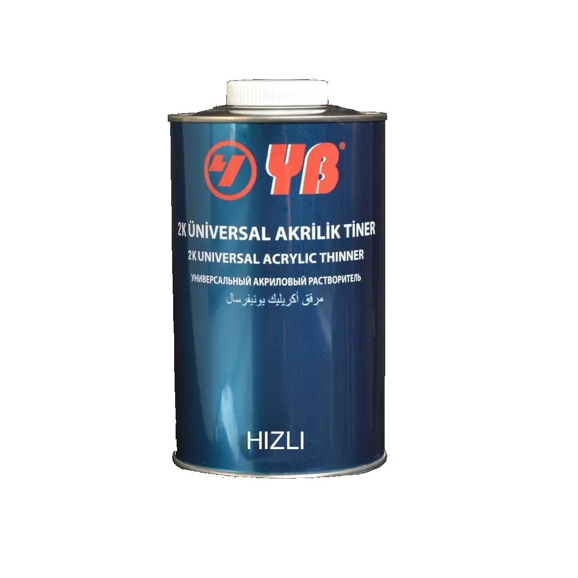 YB 2K Üniversal Akrilik Tiner Hızlı 1 Litre