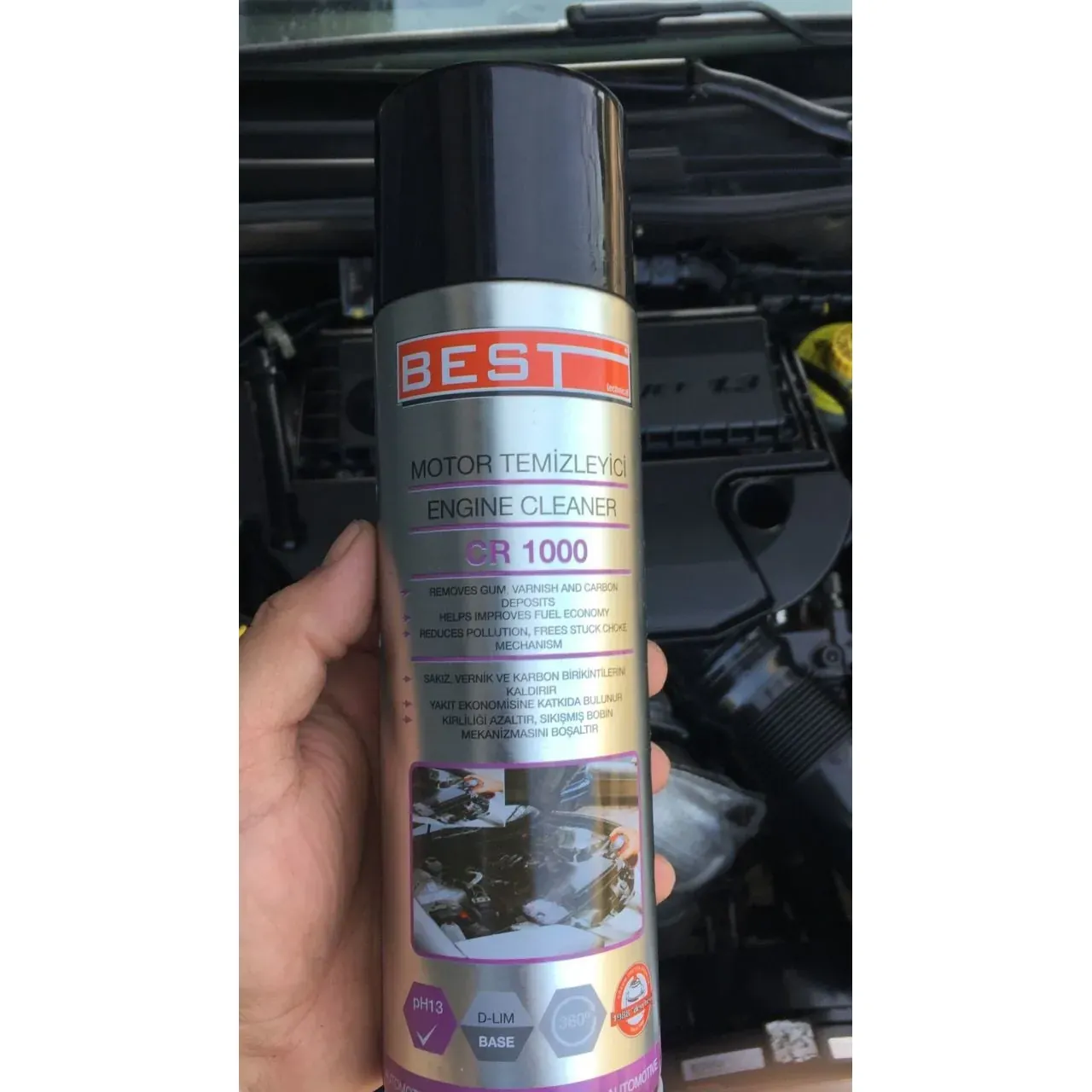 Best CR-1000 Motor Temizleyici Sprey 500ml 3