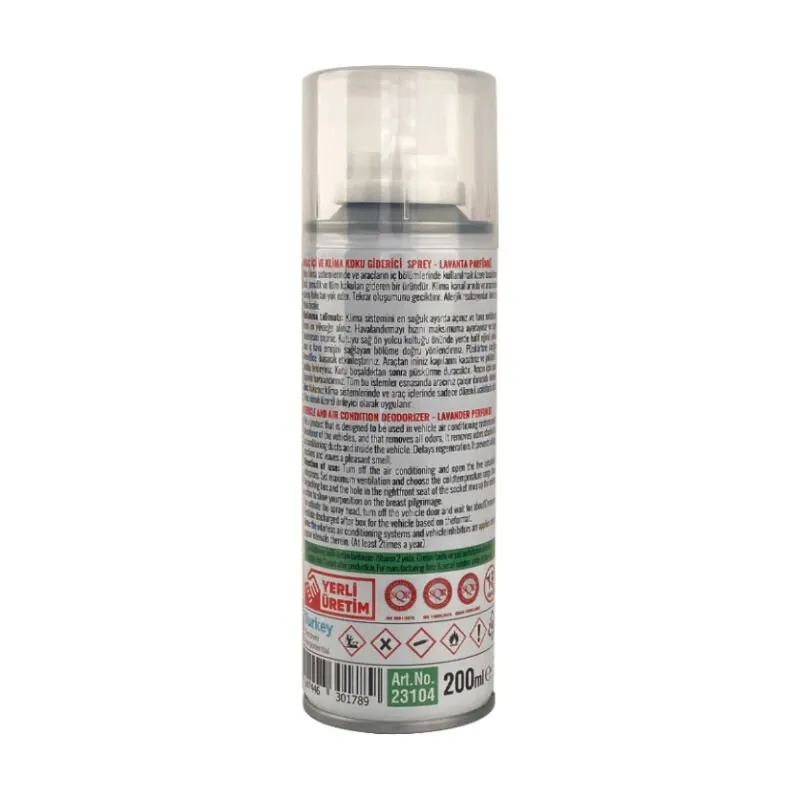 MxS Koku Bombası Araç Klima Koku Giderici Elma Kokulu 200 ml 2