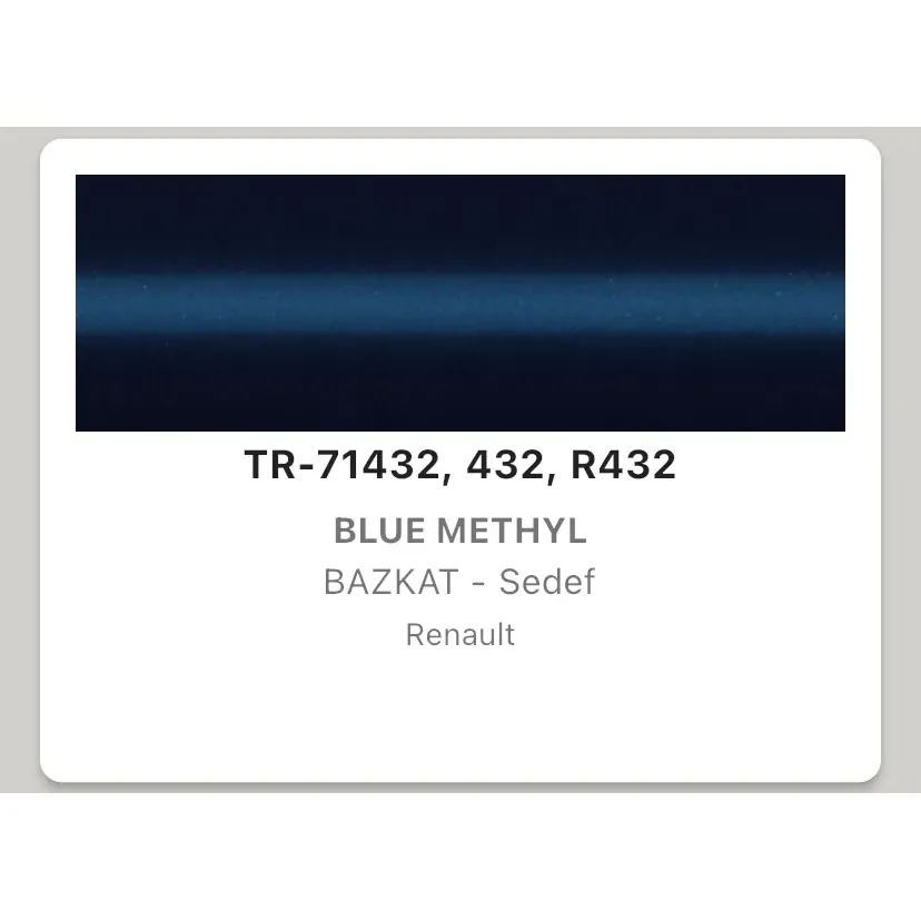 Renault Clio Mavi Methyl 432 Rötuş Boyası Seti M5 ReTouch Baz 2