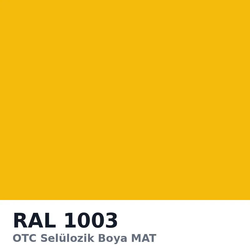 OTC Selülozik Boya MAT 15kg RAL1003