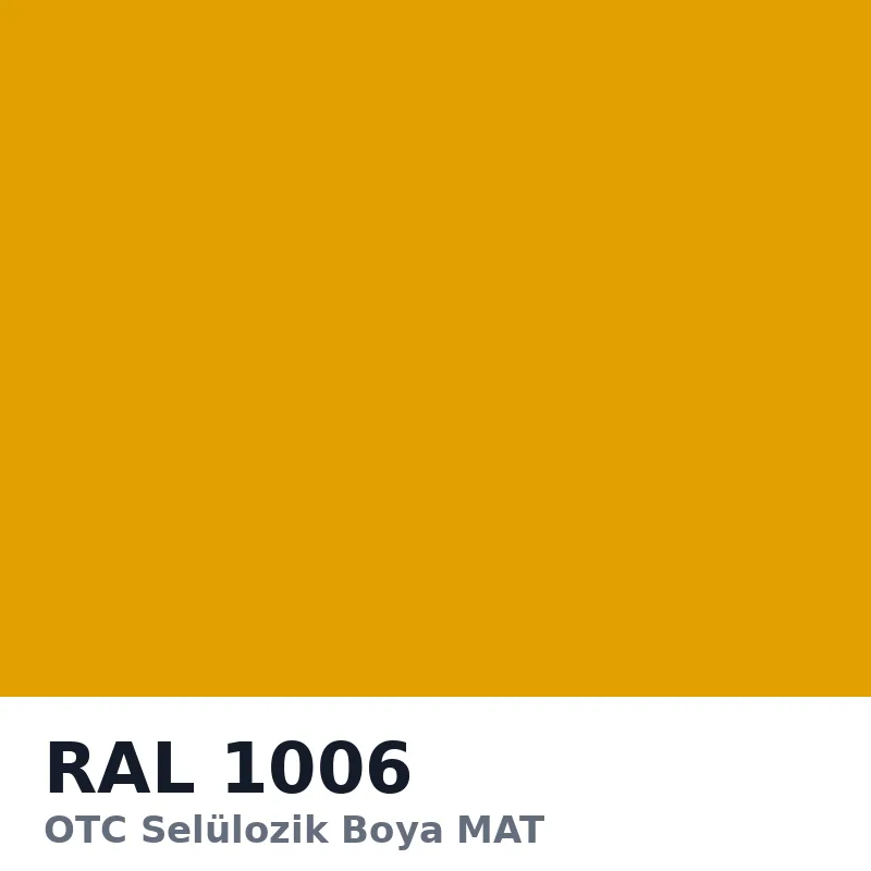 OTC Selülozik Boya MAT 15kg RAL1006