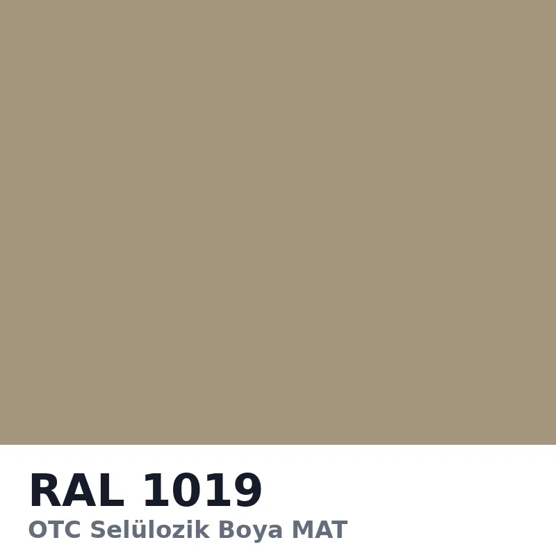 OTC Selülozik Boya MAT 15kg RAL1019