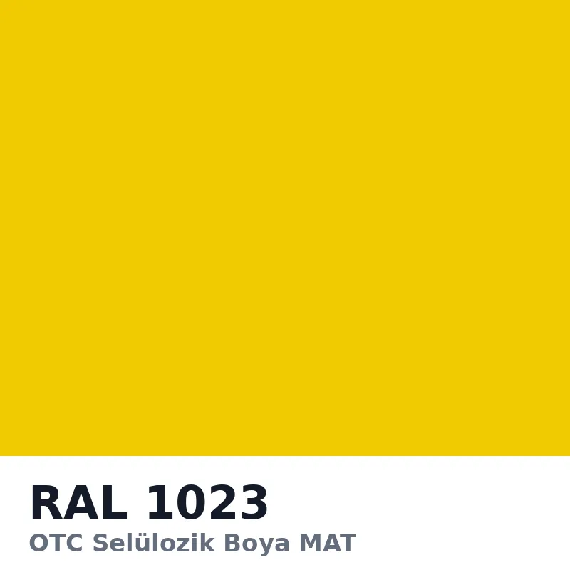 OTC Selülozik Boya MAT 15kg RAL1023