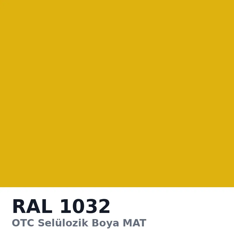 OTC Selülozik Boya MAT 15kg RAL1032
