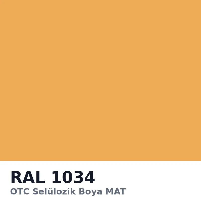 OTC Selülozik Boya MAT 15kg RAL1034