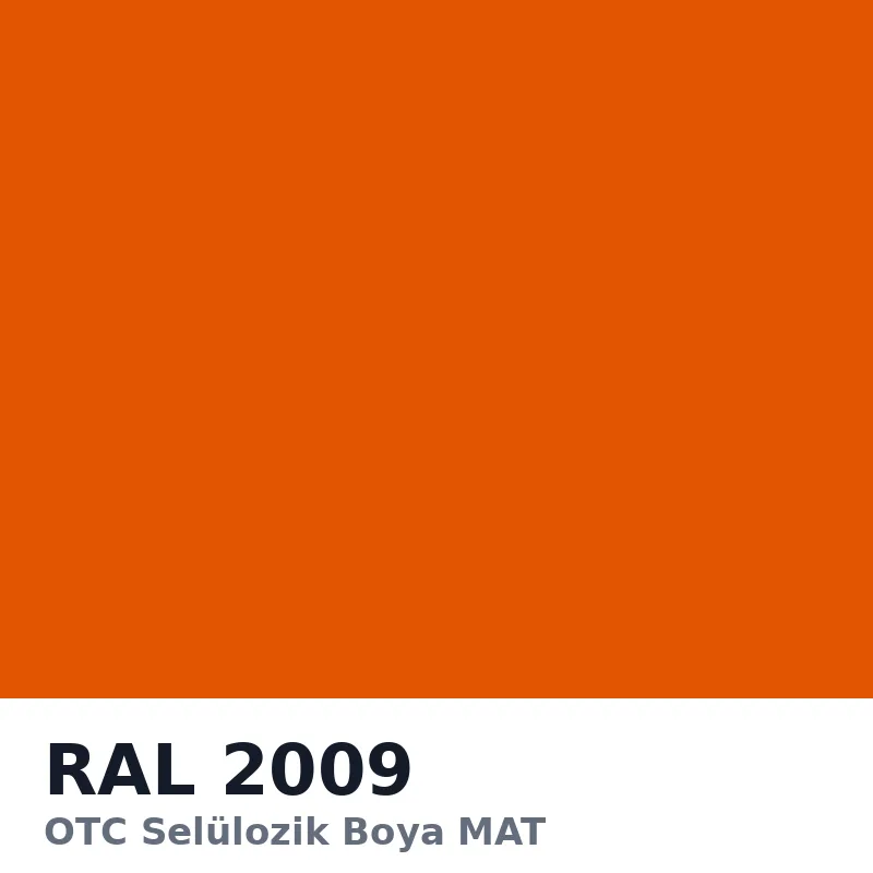 OTC Selülozik Boya MAT 15kg RAL2009
