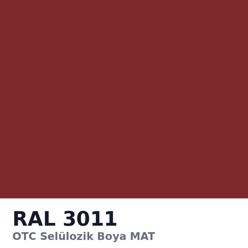 OTC Selülozik Boya MAT 15kg RAL3011