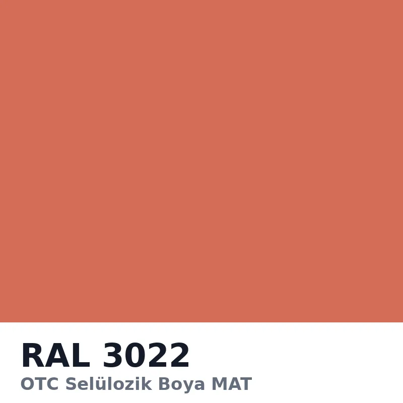 OTC Selülozik Boya MAT 15kg RAL3022