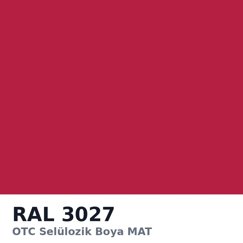 OTC Selülozik Boya MAT 15kg RAL3027