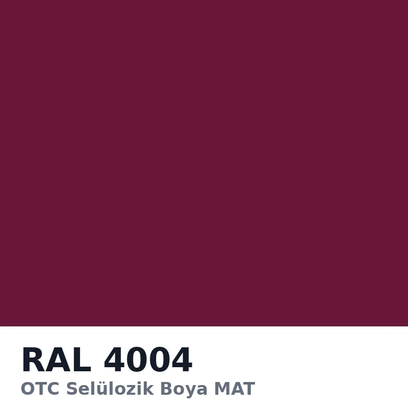 OTC Selülozik Boya MAT 15kg RAL4004
