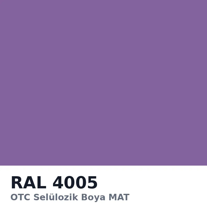OTC Selülozik Boya MAT 15kg RAL4005