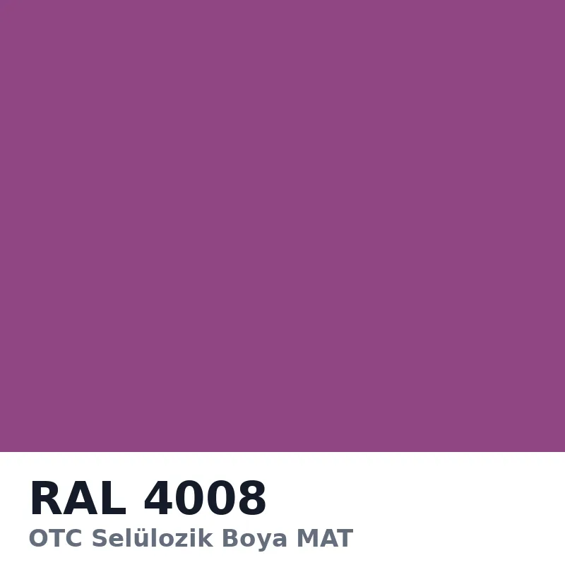 OTC Selülozik Boya MAT 15kg RAL4008