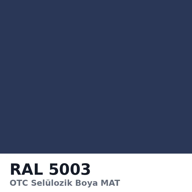 OTC Selülozik Boya MAT 15kg RAL5003