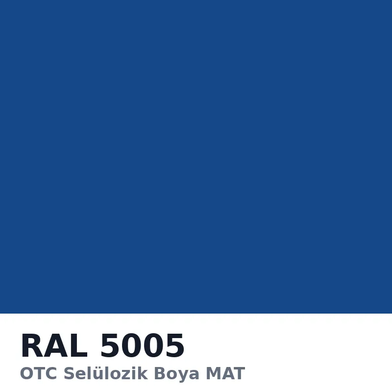 OTC Selülozik Boya MAT 15kg RAL5005