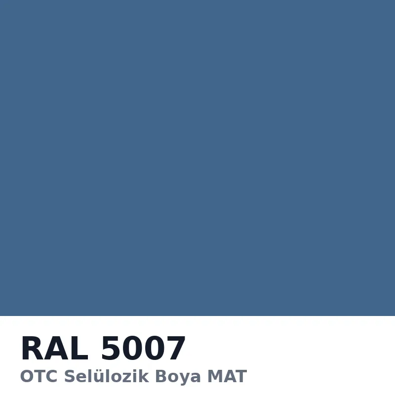OTC Selülozik Boya MAT 15kg RAL5007