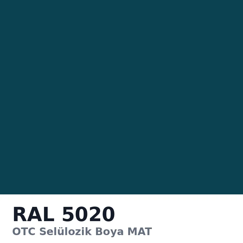 OTC Selülozik Boya MAT 15kg RAL5020