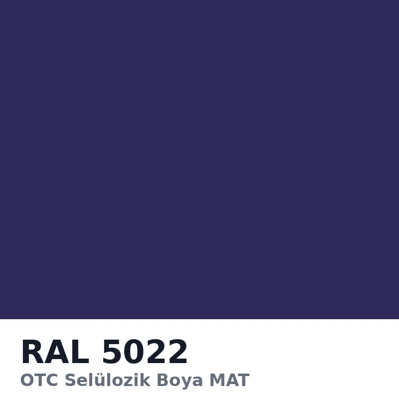 OTC Selülozik Boya MAT 15kg RAL5022
