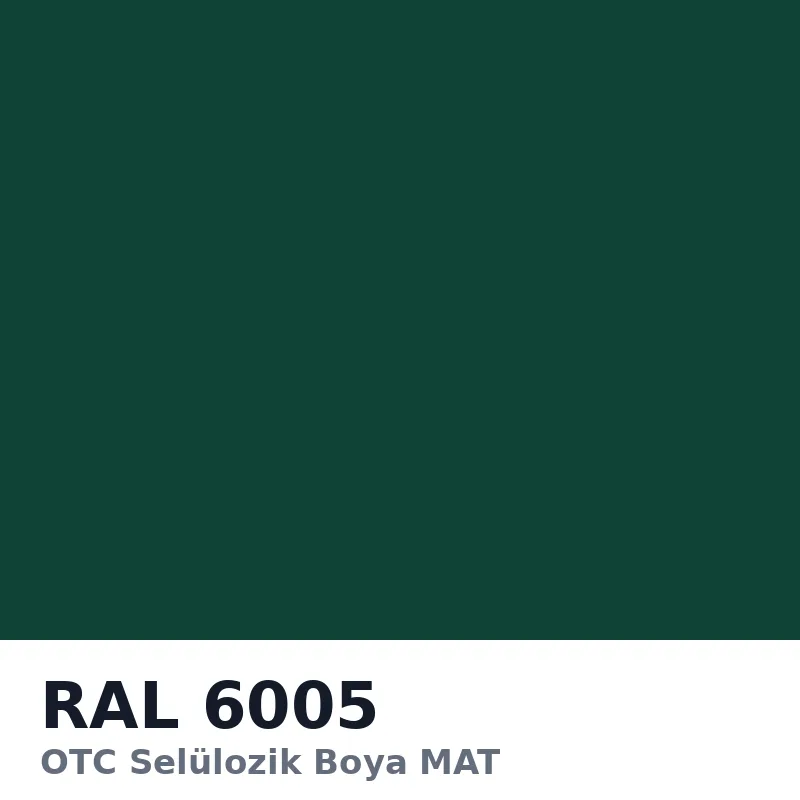 OTC Selülozik Boya MAT 15kg RAL6005