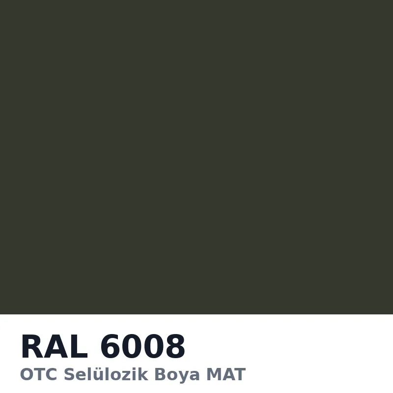 OTC Selülozik Boya MAT 15kg RAL6008