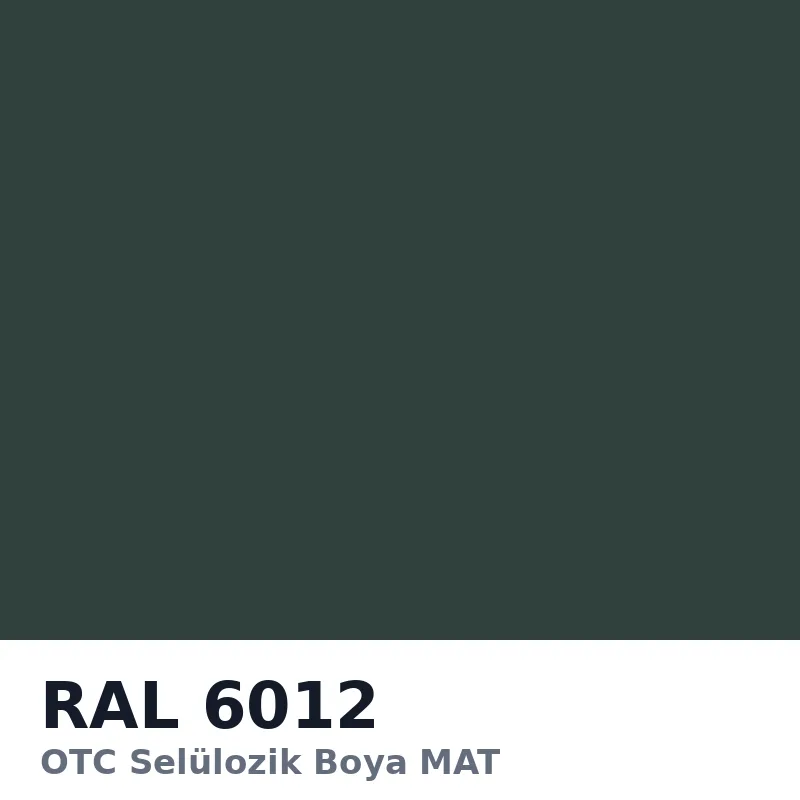 OTC Selülozik Boya MAT 15kg RAL6012