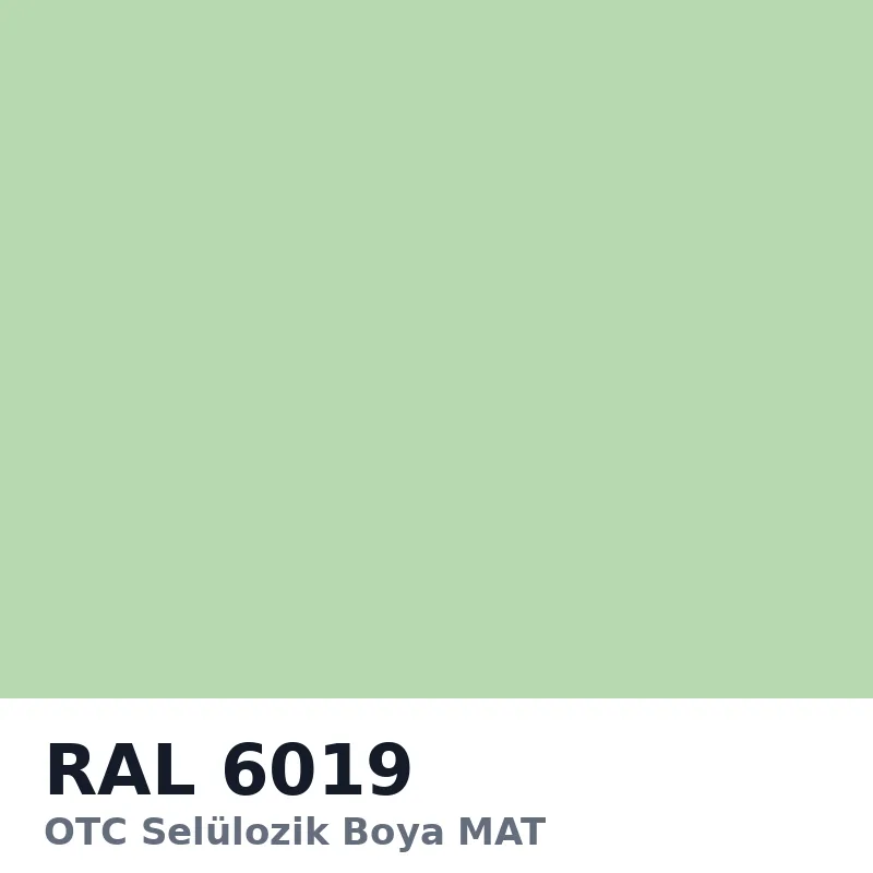 OTC Selülozik Boya MAT 15kg RAL6019