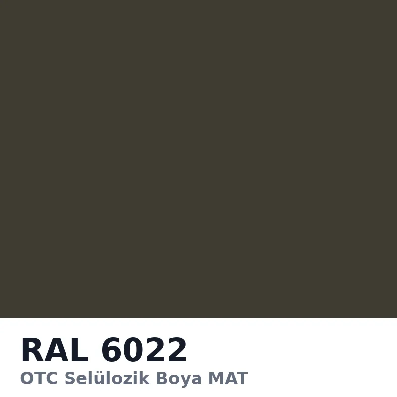 OTC Selülozik Boya MAT 15kg RAL6022
