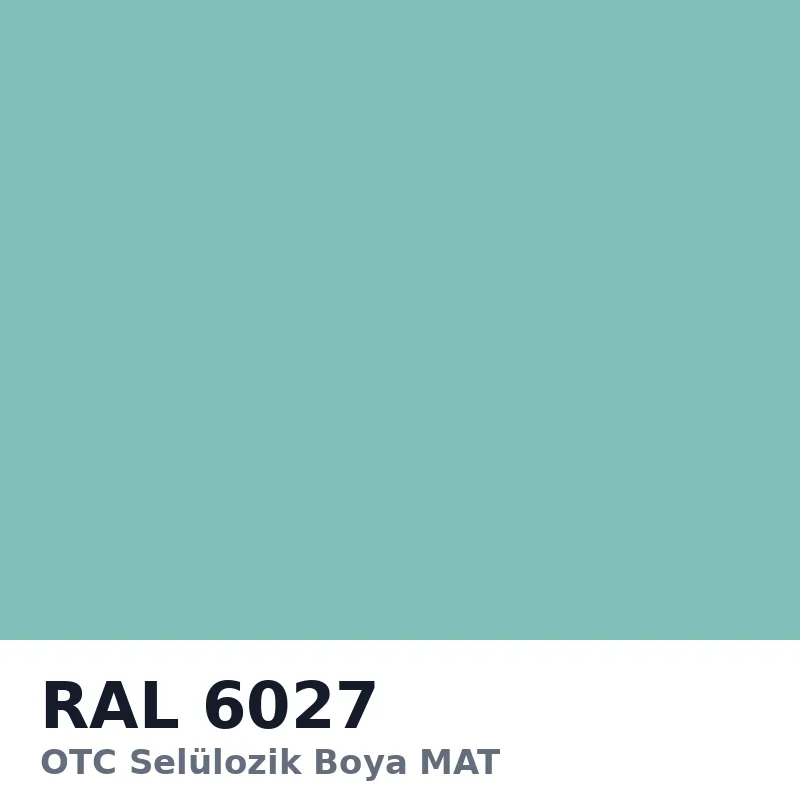 OTC Selülozik Boya MAT 15kg RAL6027