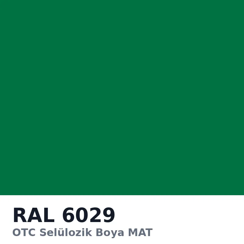 OTC Selülozik Boya MAT 15kg RAL6029