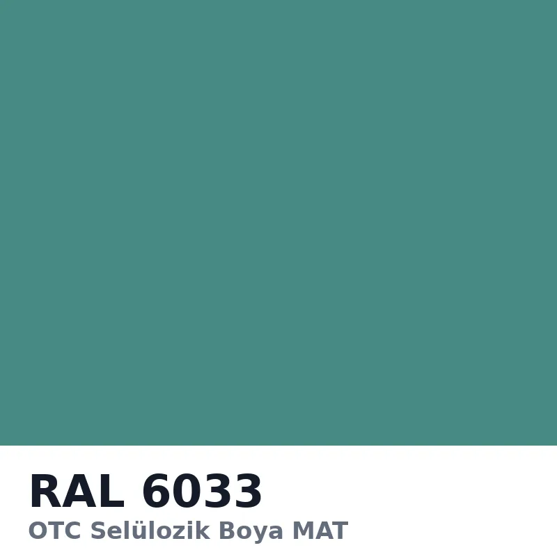 OTC Selülozik Boya MAT 15kg RAL6033
