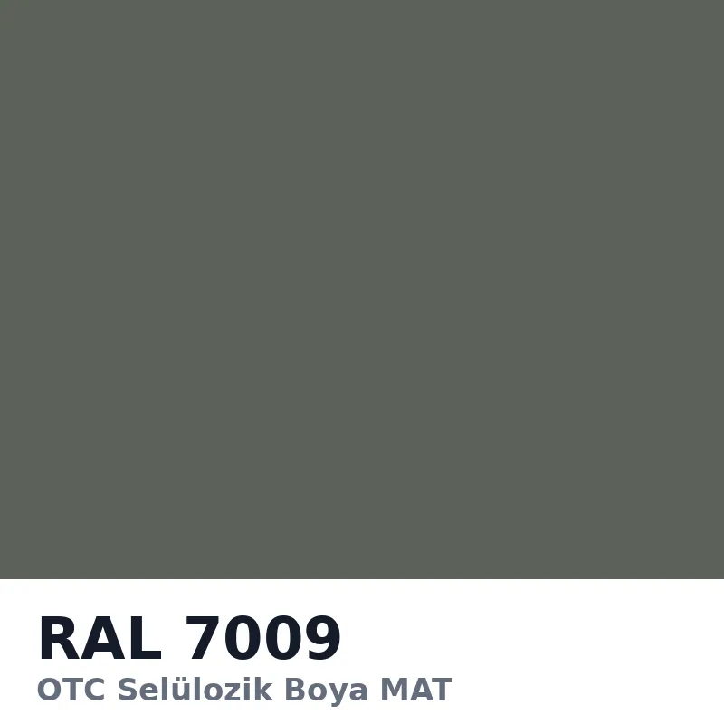 OTC Selülozik Boya MAT 15kg RAL7009