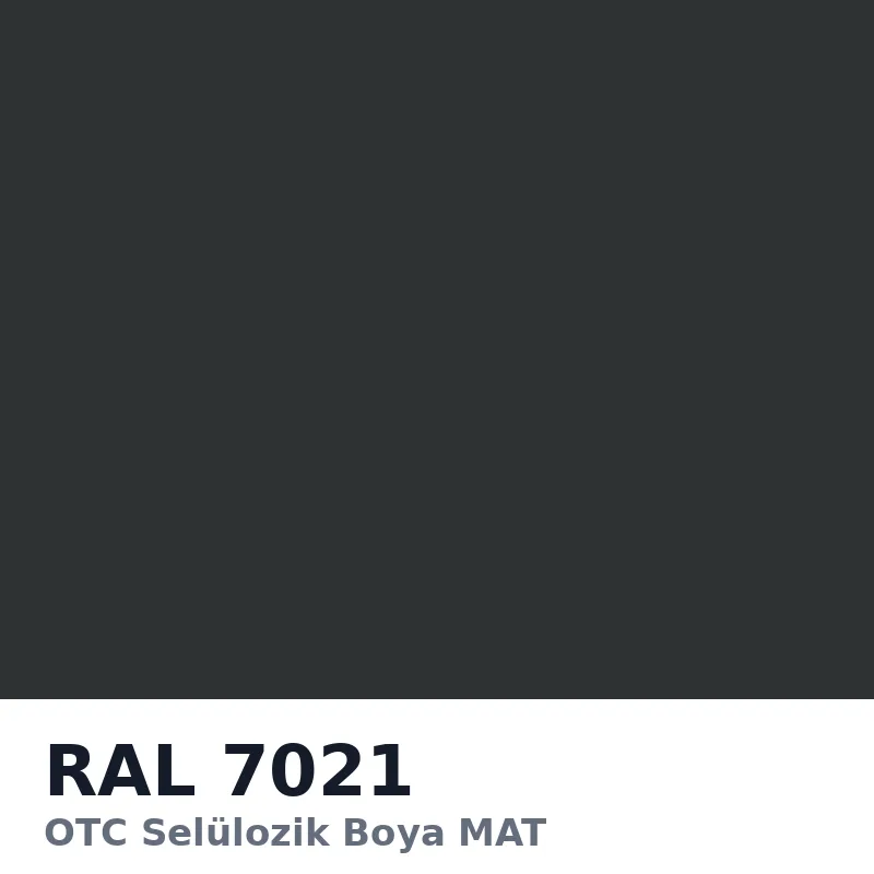 OTC Selülozik Boya MAT 15kg RAL7021