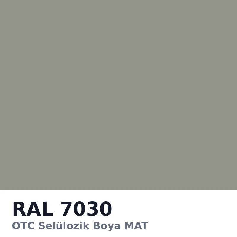 OTC Selülozik Boya MAT 15kg RAL7030