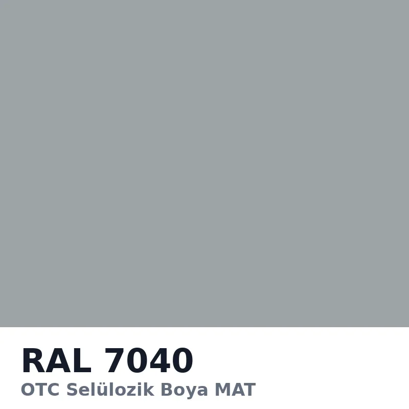 OTC Selülozik Boya MAT 15kg RAL7040