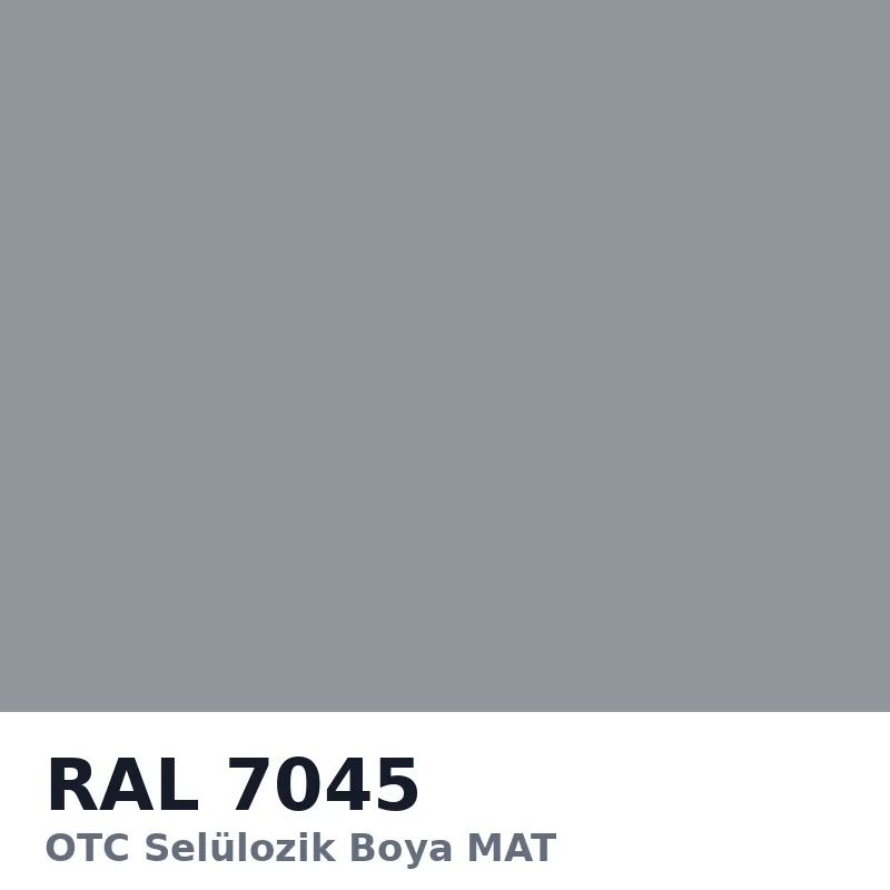 OTC Selülozik Boya MAT 15kg RAL7045