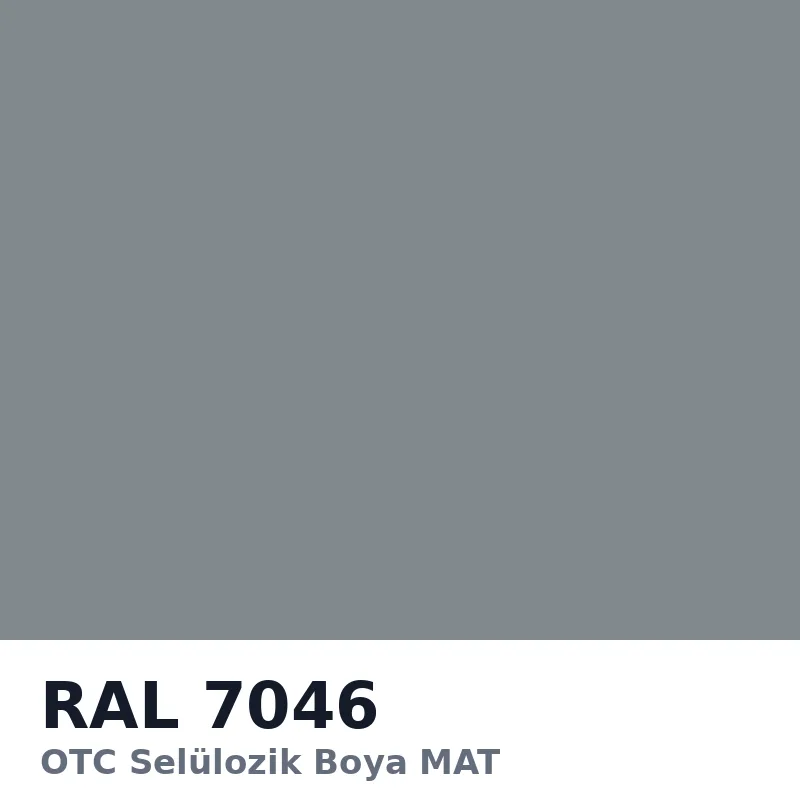 OTC Selülozik Boya MAT 15kg RAL7046