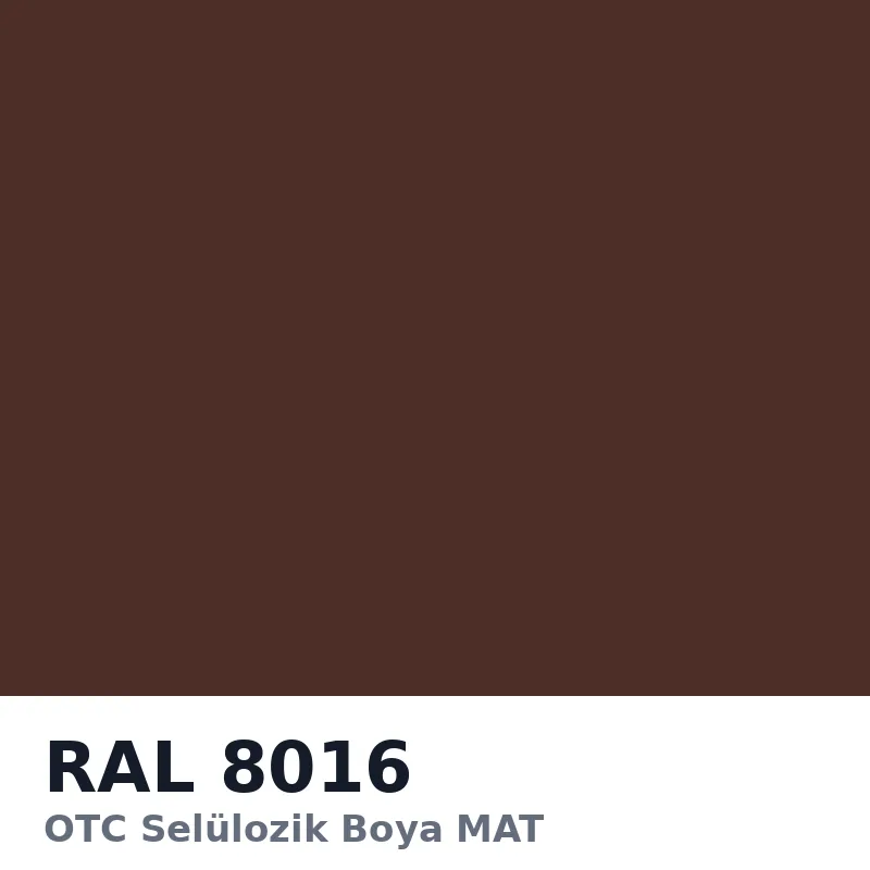 OTC Selülozik Boya MAT 15kg RAL8016
