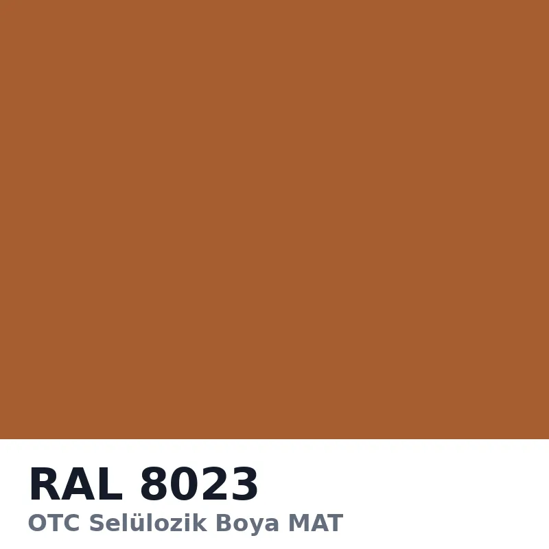 OTC Selülozik Boya MAT 15kg RAL8023